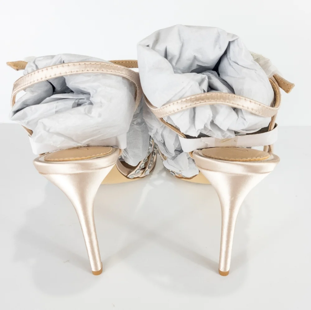 Jewel by Badgley Mischka Marimba Satin Sandal - Picture 6 of 7